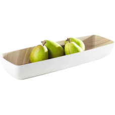 APS Schale GN 2/4 Schale FRIDA Weiss(aussen)/Holzoptik Weiss APS Schale GN 2/4 Schale FRIDA Weiss(aussen)/Holzoptik Weiss