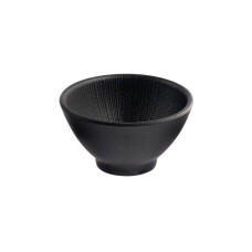 APS Schale APS Bowl Nero Rund 10 cm, Schwarz