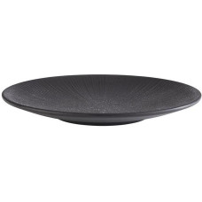 APS Nero Teller D26 cm H3 cm Melamin schwarz 26 cm, Schwarz APS Nero Teller D26 cm H3 cm Melamin schwarz 26 cm, Schwarz