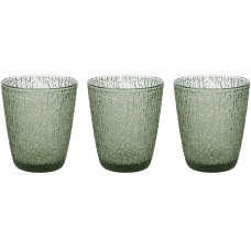 Tognana Tognana Trinkgläser Davor 280 ml, 3 Stück, Grün Tognana Tognana Trinkgläser Davor 280 ml, 3 Stück, Grün