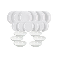 Tognana Speise-Service Delphi 18-teilig, Weiss Tognana Speise-Service Delphi 18-teilig, Weiss