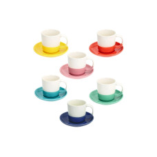 Tognana Tognana Kaffeetassen-Set Rainbow 110 ml, 6 Stück, Mehrfarbig Tognana Tognana Kaffeetassen-Set Rainbow 110 ml, 6 Stück, Mehrfarbig