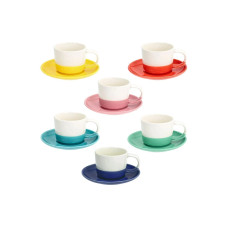 Tognana Tognana Kaffeetassen-Set Rainbow 210 ml, 6 Stück, Mehrfarbig Tognana Tognana Kaffeetassen-Set Rainbow 210 ml, 6 Stück, Mehrfarbig