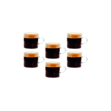 Tognana Tognana Kaffeetassen-Set LYRA 130 ml, 6 Stück, Transparent Tognana Tognana Kaffeetassen-Set LYRA 130 ml, 6 Stück, Transparent