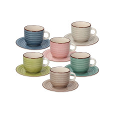 Tognana Kaffeetasse Urban Pastel 220 ml, 6 Stück, Mehrfarbig Tognana Kaffeetasse Urban Pastel 220 ml, 6 Stück, Mehrfarbig