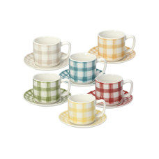 Tognana Espressotasse Caledonia 100 ml, 6 Stück, Mehrfarbig Tognana Espressotasse Caledonia 100 ml, 6 Stück, Mehrfarbig