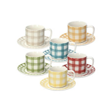 Tognana Kaffeetasse Caledonia 220 ml, 6 Stück, Mehrfarbig Tognana Kaffeetasse Caledonia 220 ml, 6 Stück, Mehrfarbig