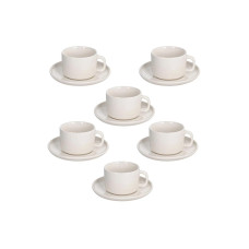 Tognana Espressotasse Edge 90 ml, 6 Stück, Weiss Tognana Espressotasse Edge 90 ml, 6 Stück, Weiss