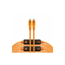 Tether Tools Optima 10G USB-C auf USB-C, 9.4 m, Orange Tether Tools Optima 10G USB-C auf USB-C, 9.4 m, Orange