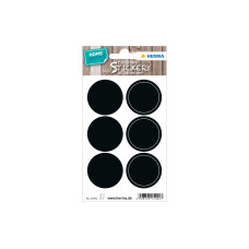 Herma Stickers HOME Tafeletiketten Kreise 2 Blatt / 12 Etiketten