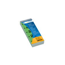 HERMA Nummernblock 1-500, grün, 28 x 56 mm 500 Etiketten