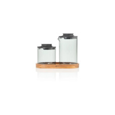 AdHoc Milch- und Zuckerset Impact, Edelstahl, Grau, 3-teilig AdHoc Milch- und Zuckerset Impact, Edelstahl, Grau, 3-teilig