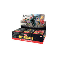 Magic: The Gathering Marvel Super Heroes Jumpstart Booster Box 24 Packs Magic: The Gathering Marvel Super Heroes Jumpstart Booster Box 24 Packs