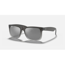 Ray-Ban Justin Classic Mattgrau, Gläser grau mit Farbverlauf Ray-Ban Justin Classic Mattgrau, Gläser grau mit Farbverlauf