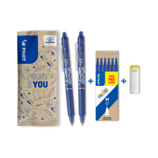 Pilot FriXion Ball Clicker 0.35 mm; Medium (M); 0.7 mm, Blau