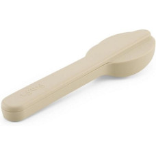 Lékué Natural Besteckset mit Etui 3-teilig, Beige