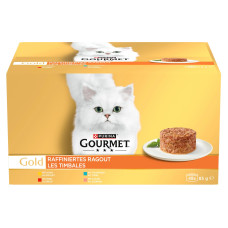 Purina Gourmet Nassfutter Gold Raffiniertes Ragout 48 x 85 g Purina Gourmet Nassfutter Gold Raffiniertes Ragout 48 x 85 g
