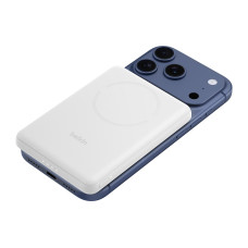 Belkin BoostCharge Slim Magnetisch, 5000 mAh, Qi2, Ständer
