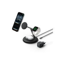 Belkin UltraCharge 25W Qi2 3-in-1 Schwarz Belkin UltraCharge 25W Qi2 3-in-1 Schwarz