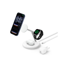 Belkin UltraCharge 3-in-1, 25W, Qi2, weiss Belkin UltraCharge 3-in-1, 25W, Qi2, weiss