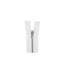 riri mayer Reissverschluss Metall Länge 16 cm, Weiss riri mayer Reissverschluss Metall Länge 16 cm, Weiss