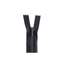 riri mayer Reissverschluss Metall Länge 20 cm, Schwarz