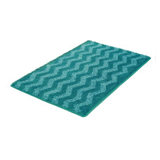 Kleine Wolke Badteppich Zack 70 x 120 cm, Grün Kleine Wolke Badteppich Zack 70 x 120 cm, Grün