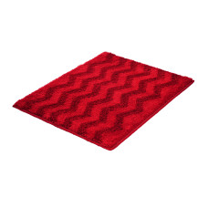Kleine Wolke Badteppich Zack 55 x 65 cm, Rot Kleine Wolke Badteppich Zack 55 x 65 cm, Rot