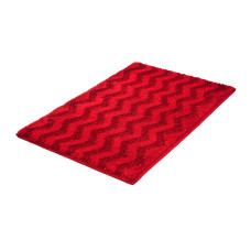 Kleine Wolke Badteppich Zack 70 x 120 cm, Rot Kleine Wolke Badteppich Zack 70 x 120 cm, Rot