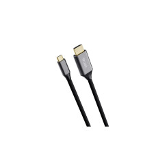 Trust Trust Calyx USB-C to HDMI Cable - Black Ultra HD 4K, Schwarz Trust Trust Calyx USB-C to HDMI Cable - Black Ultra HD 4K, Schwarz