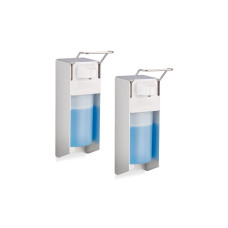relaxdays Eurospender 2er Set Aluminium Edelstahl 500 ml relaxdays Eurospender 2er Set Aluminium Edelstahl 500 ml