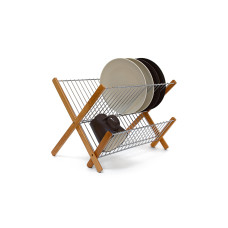 relaxdays CROSS Silber/Hellbraun relaxdays CROSS Silber/Hellbraun