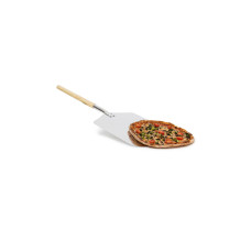 relaxdays Pizzaschieber Silber/Hellbraun relaxdays Pizzaschieber Silber/Hellbraun