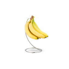 relaxdays Bananenhalter 1 Stück, Silber relaxdays Bananenhalter 1 Stück, Silber