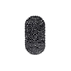 relaxdays Badewannenmatte Schwarz relaxdays Badewannenmatte Schwarz
