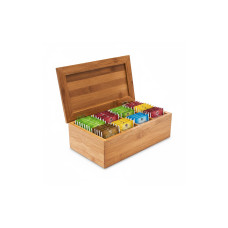 relaxdays Teebox Braun relaxdays Teebox Braun