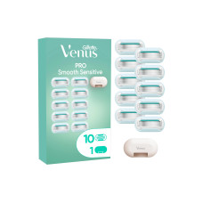Gillette Venus Rasierklingen Pro Smooth Sensitive 10 Stück Gillette Venus Rasierklingen Pro Smooth Sensitive 10 Stück