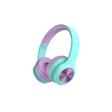 PowerLocus PLED Wireless Over-Ear Blau Violett PowerLocus PLED Wireless Over-Ear Blau Violett