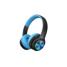 PowerLocus PLED Kinder Over-Ear Schwarz Blau PowerLocus PLED Kinder Over-Ear Schwarz Blau