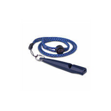 Coachi Trainingspfeife Marineblau mit reflektierendem Trageband Coachi Trainingspfeife Marineblau mit reflektierendem Trageband