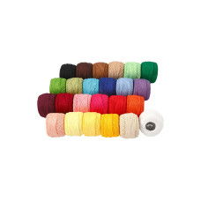 Creativ Company Baumwolle Baumwolle, Mercerisiert, Sortiert, 24 x 20 g Creativ Company Baumwolle Baumwolle, Mercerisiert, Sortiert, 24 x 20 g