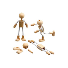 Creativ Company Biege-Figuren, H 12 cm, 4 Set/ 1 Pck Holz 12 cm 4er Set Creativ Company Biege-Figuren, H 12 cm, 4 Set/ 1 Pck Holz 12 cm 4er Set