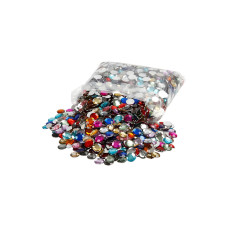 Creativ Company Strasssteine rund D 6.9.12 mm Sortierte Farben 3600 Stk Creativ Company Strasssteine rund D 6.9.12 mm Sortierte Farben 3600 Stk