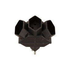 Schönenberger Abzweigstecker 3xT13 inkl. Kinderschutz 3 Schönenberger Abzweigstecker 3xT13 inkl. Kinderschutz 3