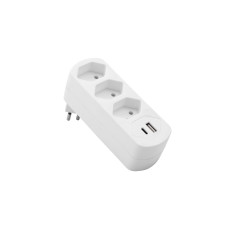 Schönenberger Abzweigstecker MOVE 3xT13 mit USB PD30W Schönenberger Abzweigstecker MOVE 3xT13 mit USB PD30W