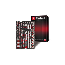 Einhell Einleger E-Case Stecknüsse und Ratschen, 60-tlg.