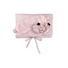 Ailoria Travel Set Seide, Tasche, Schlafmaske, Scrunchies, Rosa Ailoria Travel Set Seide, Tasche, Schlafmaske, Scrunchies, Rosa