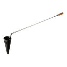 Forged BBQ Flambadou aus Gusseisen mit Olivenholzgriff Forged BBQ Flambadou aus Gusseisen mit Olivenholzgriff