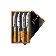 Forged 4tlg. Steakmesserset XXL Braun Forged 4tlg. Steakmesserset XXL Braun
