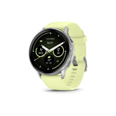 GARMIN Venu 4 45 mm, Edelstahl und faserverstärktes Polymer, Gelb GARMIN Venu 4 45 mm, Edelstahl und faserverstärktes Polymer, Gelb